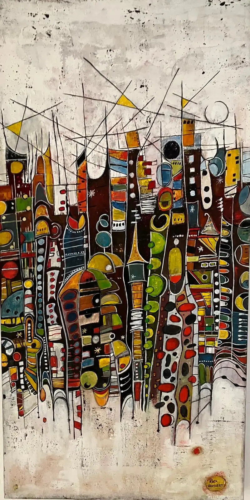 Rega Bannert Kunstwerk "Segelturn"